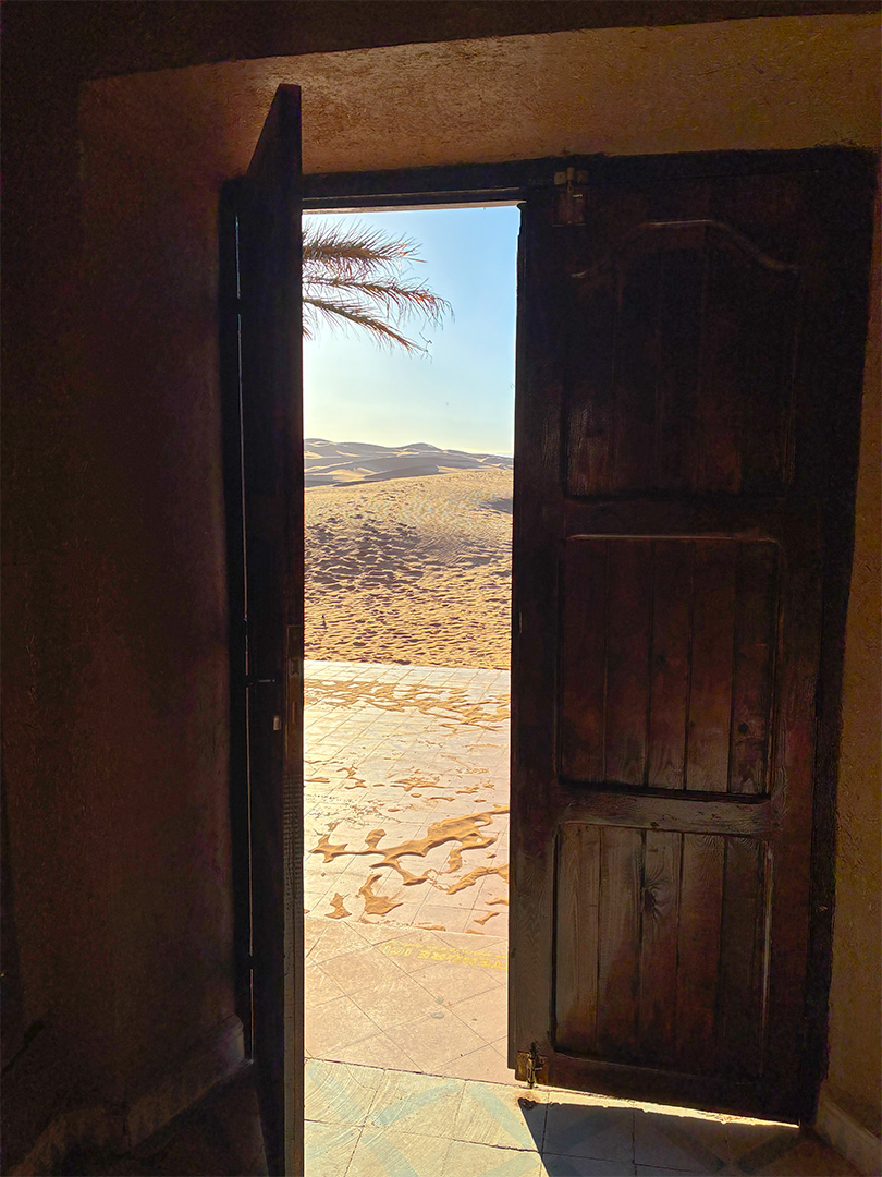 First Sight of the Sahara