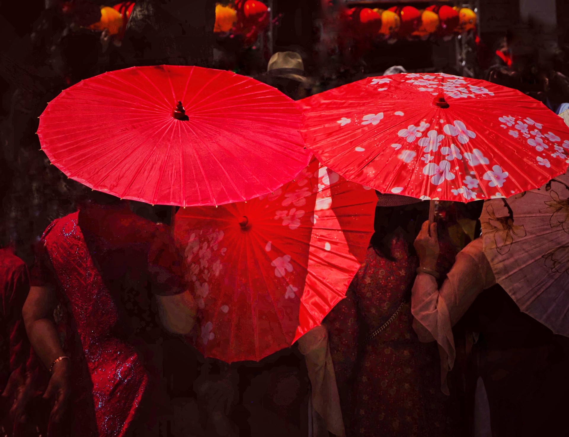 The Red Parasols