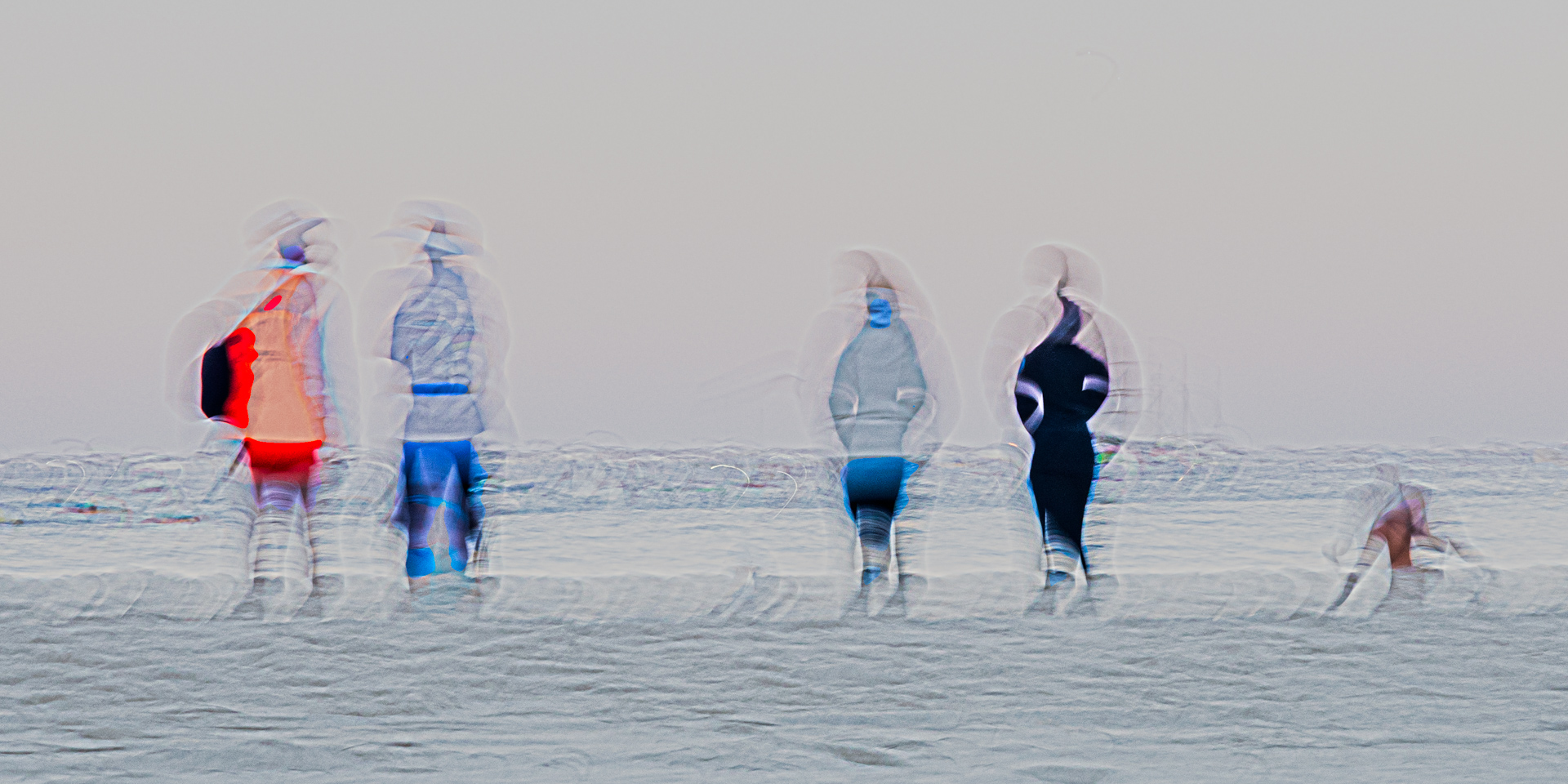 Rottnest Channel Swim Specators