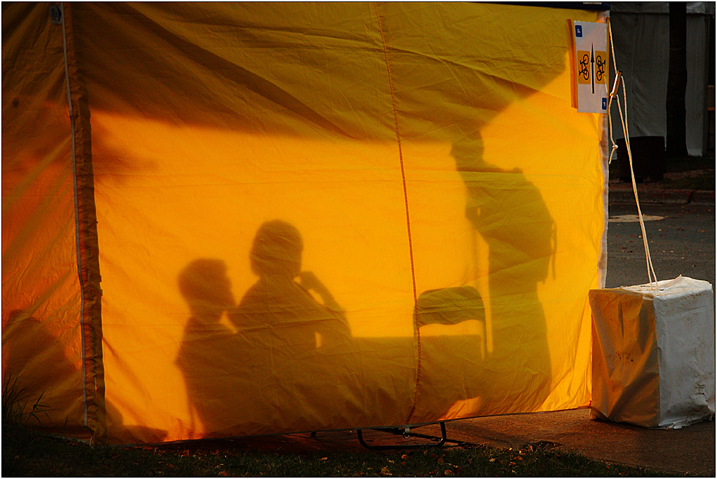 Tent Conversation