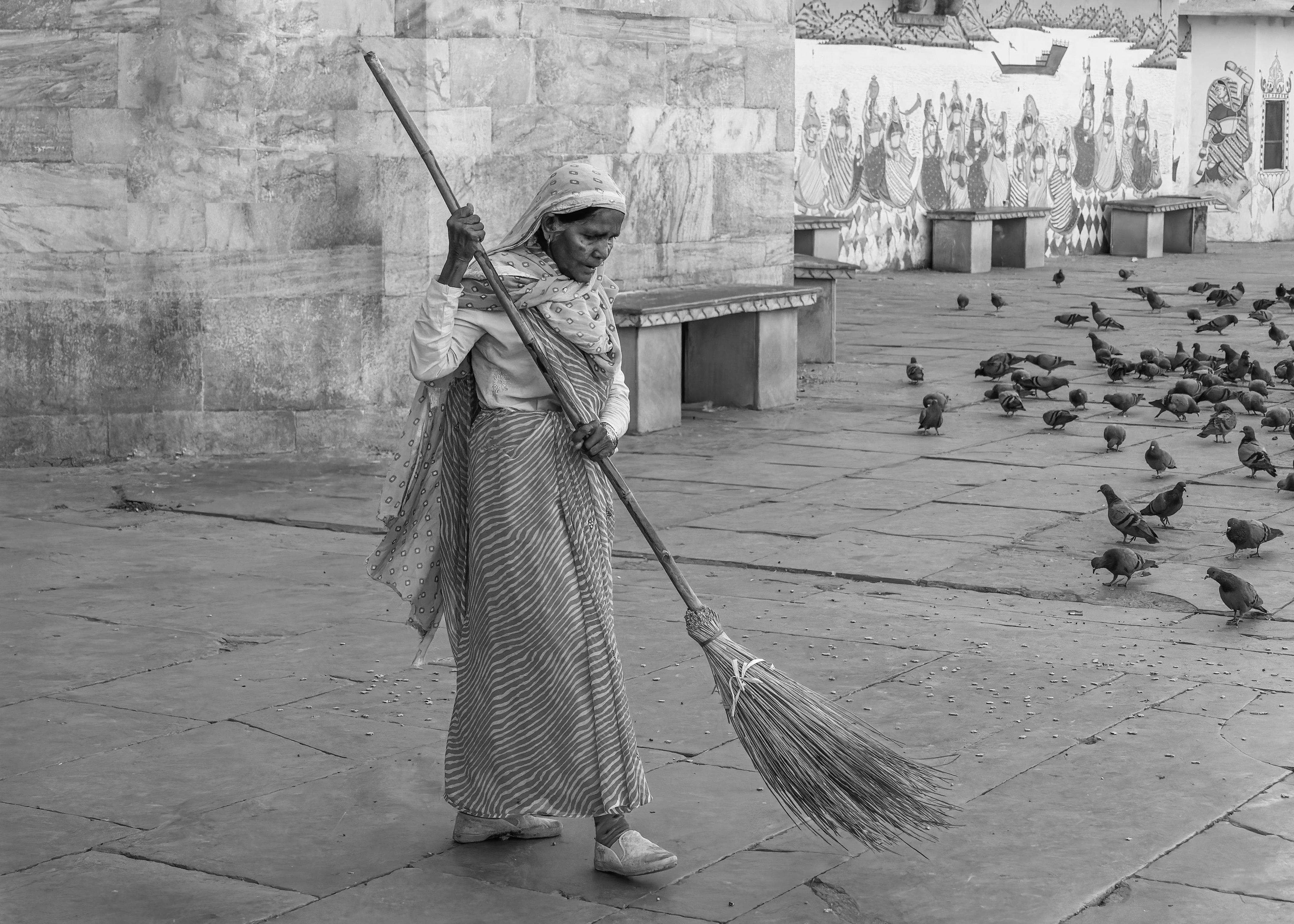 Working Hard at the Ghat